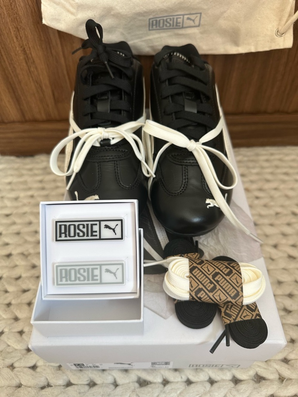 PUMA x ROSÉ Speedcat sneakers with White Accents size 7.5